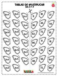 Pin De Segundo B En Matematicas Actividades De Multiplicacion Tablas De Multiplicar Y Tablas Matematicas