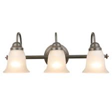 Modern art glass bathroom light chrome refraction by elk lighting. Vanity Light With Tea Stained Glass Shade 3 Light Oil Rubbed Bronze Contemporary
