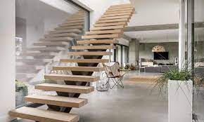 A floor or landing is not required at the top of an interior flight of stairs, including stairs in an enclosed garage, provided a door does not swing over the stairs. 12 Tips On How To Design Safe Functional And Beautiful Stairs