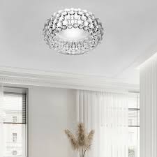 White rose flushmount lighting minimalistic acrylic surface mounted led ceiling light for bedroom. Modern Acrylic Led Ceiling Light Bedroom Lamp Flush Mount Lighting Chandelier Us Ebay