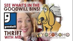 Quick Shop Along At Jackson Goodwill! I'm Happy With My Haul! Shopping For  My Booth!