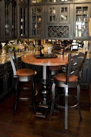 Copper Table With Lorraine Bar Height Chairs By Palettes By Winesburg Kitchen Tables And More Columbus Ohio Bar Height Kitchen Table Kitchen Table Copper Hickory Furniture