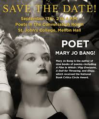 Meet Mary Jo Bang: A Conversation at St. John's College