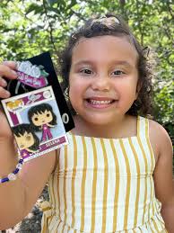 Chasity received a Selena magnetic pop in a trade