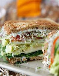 The Ultimate Veggie Sandwich Video Recipe Recipes Healthy Recipes Veggie Sandwich