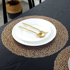 Copper Coloured Placemats Vinyl Copper Table Mats Manufacturer Sale Wantu Coloring Placemats Copper Table Gold Placemats