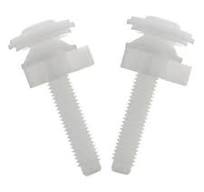 2 Pcs Toilet Seat Bolts and Screws Nuts Replacement ...