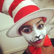 Cat In The Hat Miss J S Photo Beautylish Book Week Costume Seussical Costumes Face Painting