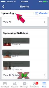 Once you are into birthday section on facebook app, click on see all function again. How To See All Birthdays In Facbook