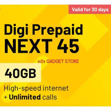 Read more in our cookie policy. Digi Prepaid Next 4g Sim Card Internet Unlimited Calls To All Networks Shopee Malaysia
