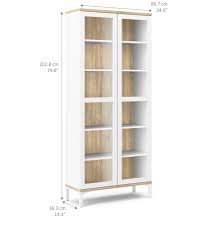 Последние твиты от just cabinets (@just_cabinets). Tvilum Aberdeen 6 75 Ft 2 Door China Cabinet Walmart Com Walmart Com