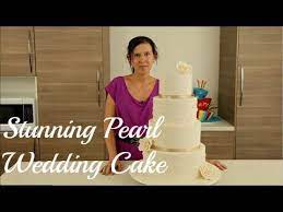 Decorate A Pearl Wedding Cake Cake Decorating Tutorials Wedding Cake Pearls Homemade Wedding Cake