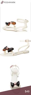 New Ted Baker Louwla Sandals In Cream New Never Worn Size