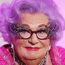 RIP Dame Edna Everage. Much-loved Australian comedian Barry Humphries who  created the iconic character, has died aged 89. As well as Dame Edna, he  entertained generations with characters including Sir Les Patterson
