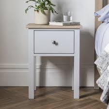 Bedshelfie plus the original bedside shelf for bed and bunk bed shelf 4 colors / 5 styles as seen on business insider for best college dorm room essentials (plus + size, bamboo in white) 4.6 out of 5 stars. Gray Bedside Tables Novocom Top