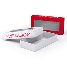 Boite de rangement d archives de carton d. Boites En Carton Avec Couvercle Et Fenetre Chez Flyeralarm