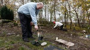 En vacker allhelgona på djurkyrkogården