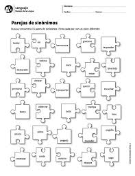 Parejas De Sinonimos Sinonimos Y Antonimos Practicas Del Lenguaje Sinonimos Para Ninos