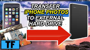 How To Transfer Iphone Photos To External Hard Drive Using Image Capture Youtube