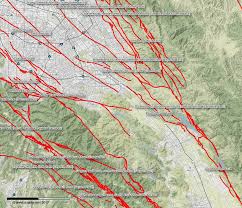 San Jose Earthquake Faults Map Bay Area Faults
