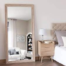 Bleached White Paulownia Mirror 90x180 Honore Maisons Du Monde Espejos Para Habitacion Decoracion De Comedores Pequenos Sillas Para Habitacion