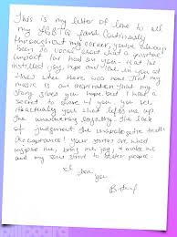 Britney Spears: Gay Pride Month Handwritten Love Letter (Exclusive ...
