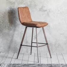 The perfect barstools give the space an authentic look. Gallery Palmer Brown Stool Set Of 2 Cfs Furniture Uk