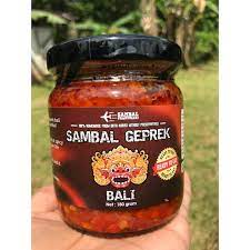 Sambal pun boleh tahan pedas menyengat! Buy Sambal Pramugari Geprek Bali Seetracker Malaysia