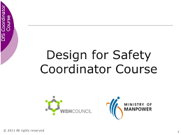 Dfs Coordinator Course C 2011 All Rights Reserved 1 Design For Safety Coordinator Course Ppt Download I‚·train and proctor workers safe work patterns. dfs coordinator course c 2011 all