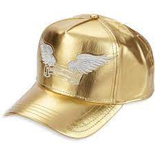 Robin S Jeans Embroidered Emblem Gold Cap Robin Jeans Hats For Men Gold Cap