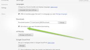 Click on the download link. Make Chrome Ask Where To Save Downloaded Files By Changing This Setting