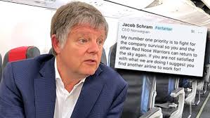 Norwegian-sjef til tidlegare tilsett: