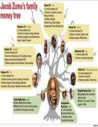 The family money tree is extensive and incredibly intertwined. 27 June Freedom Charter Rally Jacob Zuma S Family Empire Besides A Lucrative Government Job Members Of President Jacob Zuma S Family Have Also Scored Contracts In The Oil Gold Cigarette Diamond Airline