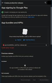 It is highly advised to you that you should upload apps to the play store and do good app marketing to get your mobile app viral. Couldn T Upload Try Again Error On Google Play Console Stack Overflow