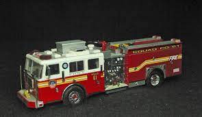 Fdny fire rescue firefighter fire trucks fire apparatus ford trucks trucks vehicles scale models. Code 3 Fdny Squad 61 Toy Fire Trucks Fire Trucks Emergency Vehicles
