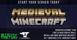 Oct 29, 2021 · chose your game server hosting provider, select the hosting plan you need, your server location, then the version of minecraft you want to begin with, and a domain name to easily connect, then your server will be up and running within a few minutes. Curse Medieval Minecraft Server Hosting Rental Stickypiston