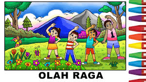 Menggambar dan mewarnai pemandangan gunung fuji. Cara Menggambar Dan Mewarnai Gunung Meletus Youtube