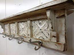 Furniture Rustic Coat Rack Wall Mounted French Country Coat Rack Shabby Chic Coat Rack Rustic Coat Rack Primitive Rustic Coat Rack Diy Coat Rack Hat Rack Wall