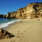 Find nearby locations on map. Praia Do Castelo Albufeira The Algarve Beaches Portugal Travel Guide