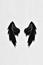 Black And White Angel Wings Aesthetic Shadowhunterstattoo Wings Wallpaper Angel Wallpaper Angel Wings Art