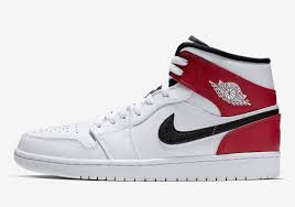 Nike Air Jordan 1 Low Red Black White Jordan 1 Mid White Red Black 554724 116 Info Sneakernews Com Air Jordans Jordan 1 Mid Jordan 1