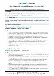 You'll help a manager to make the best use of their time by dealing with secretarial and administrative tasks. Administrative Personal Assistant Resume Samples Qwikresume