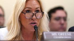 Marjorie Taylor Greene snaps at UK reporter asking about Signal chats:  'don't give a crap'