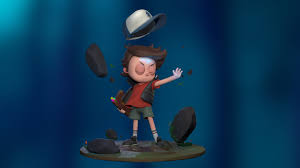 Dipper Pines - Gravity Falls — polycount