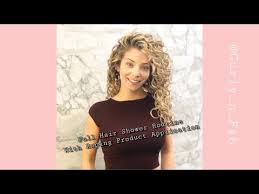 Follow this guide to style your hair. Full Curly Girl Method Shower Routine With Roping Application Of Products And Finger Curling Curly Girl Method Curly Hair Styles Naturally Curly Hair Styles