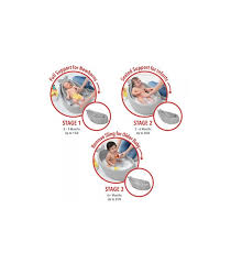 The first stage is the longest of the three stages. Skip Hop Moby Smart Sling 3 Stage Baby Tub Grey