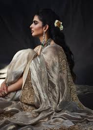 Ms. Isha Ambani attends the Met Gala in a custom handwoven saree by  couturier Gaurav Gupta, styled by Anaita Shroff Adajania. Reimagined as a  living canvas, the piece draws from India's artistic