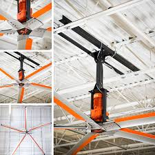 Z Tech Hvls Industrial Ceiling Fan For Sale Install