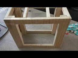 Diy Make Your Own Aquarium Stand 30 40 Gallon Cost And Material In Description Youtube