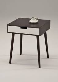 Aeropostale Sr1480 Espresso Side End Table Nighstand With Drawer White More Info Could Be Found At The Image Url This Is An Aff Table End Tables Nighstand